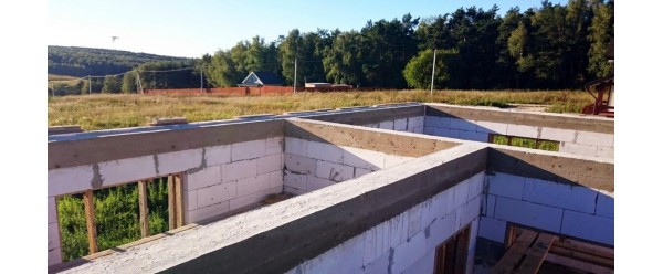 Утепление армопояса в доме из газобетона