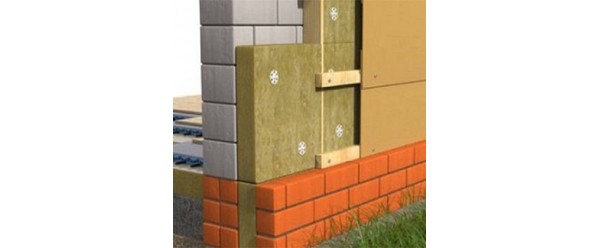 Дом из бетона: утепление минеральной ватой