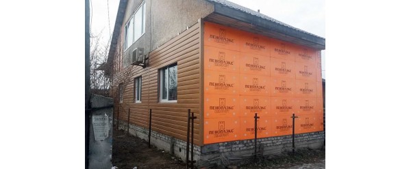 Утепление дома из газобетона пеноплексом